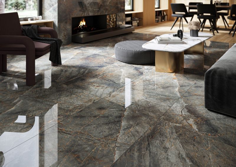 Gres mrozoodporny szkliwiony Madis 60 x 60 cm Caoba poler 1,44 m2
