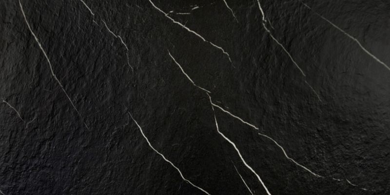 Gres mrozoodporny szkliwiony Mavros Slate 60 x 120 cm black 1,44 m2