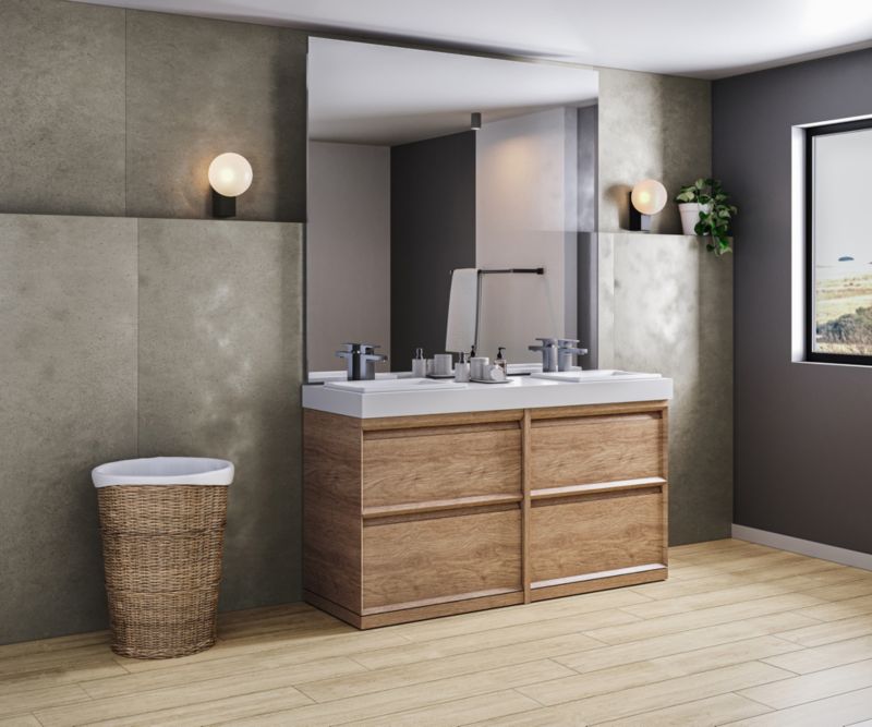 Gres mrozoodporny szkliwiony Norrona 20 x 120 cm honey 1,44 m2