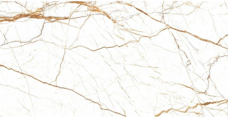 Gres mrozoodporny szkliwiony Olivera Gold 60 x 120 cm złoty 1,44 m2