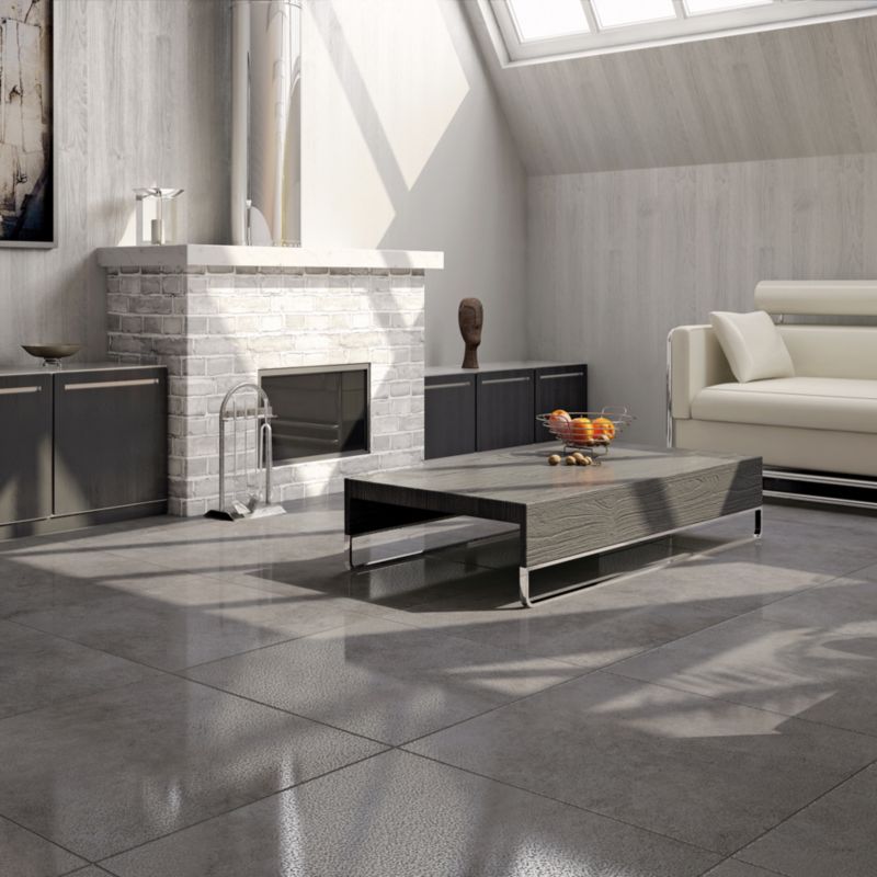 Gres mrozoodporny szkliwiony Prince 60 x 60 cm grey lappato