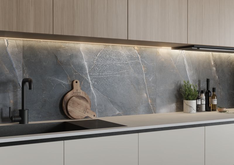 Gres mrozoodporny szkliwiony Queen 60 x 120 cm grey sugar 1,44 m2