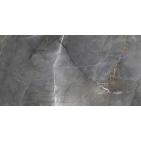 Gres mrozoodporny szkliwiony Riva 60 x 120 cm nero carving 1,44 m2