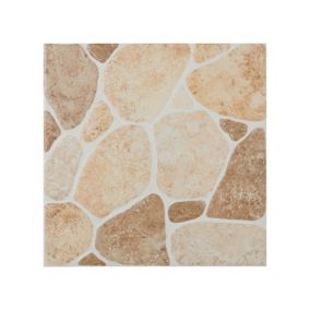 Gres mrozoodporny szkliwiony Searocca GoodHome 29,8 x 29,8 cm brown 1,33 m2