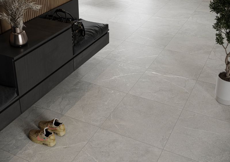 Gres mrozoodporny szkliwiony Tanger 60 x 60 cm light grey 1,44 m2
