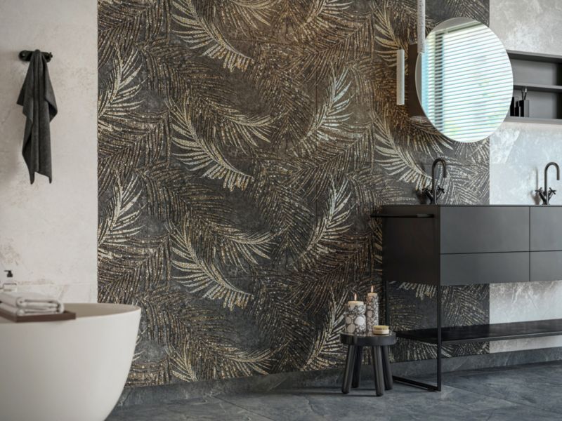 Gres mrozoodporny szkliwiony Varillo Ceramstic 60 x 120 cm nero mat 1,44 m2