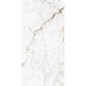 Gres mrozoodporny szkliwiony Veneto 119,8 x 59,8 cm white 1,43 m2