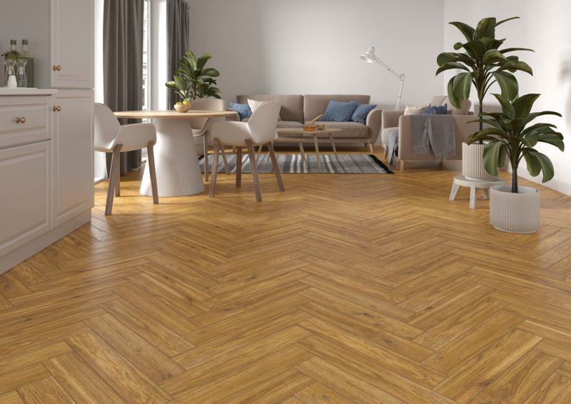 Gres Noelwood 11 x 60 cm miodowy 0,72 m2