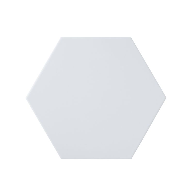 Gres Plain Colours 28 x 25 cm hexagon biały 1,22 m2