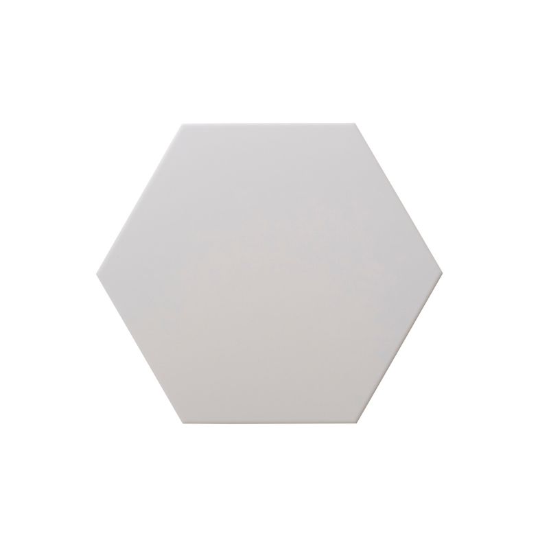 Gres Plain Colours 28 x 25 cm hexagon jasny szary 1,22 m2