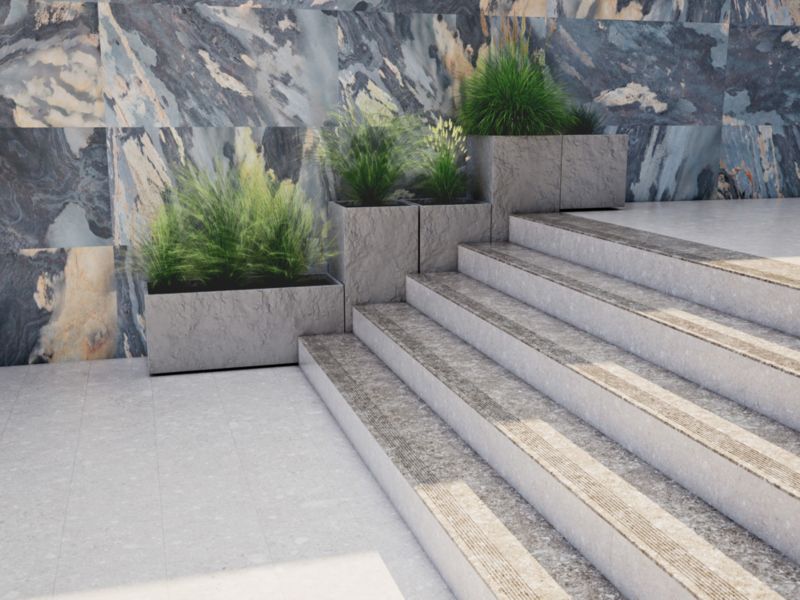 Gres Rava GoodHome 30 x 30 cm šedá 1,35 m2.