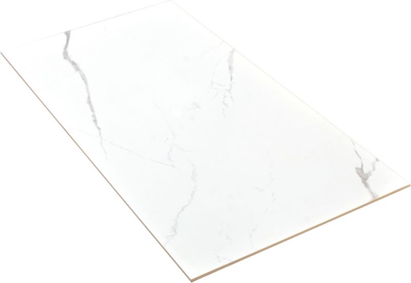 Gres szkliwiony 60 x 119,5 cm bianco carrara 1,434 m2
