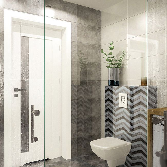 Gres szkliwiony polerowany Lexington Ceramstic 60 x 60 cm dark grey 1,44 m2
