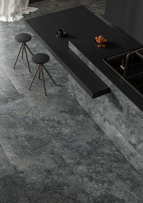 Gres Tile Magma 60 x 120 cm graphite sugar 1,44 m2