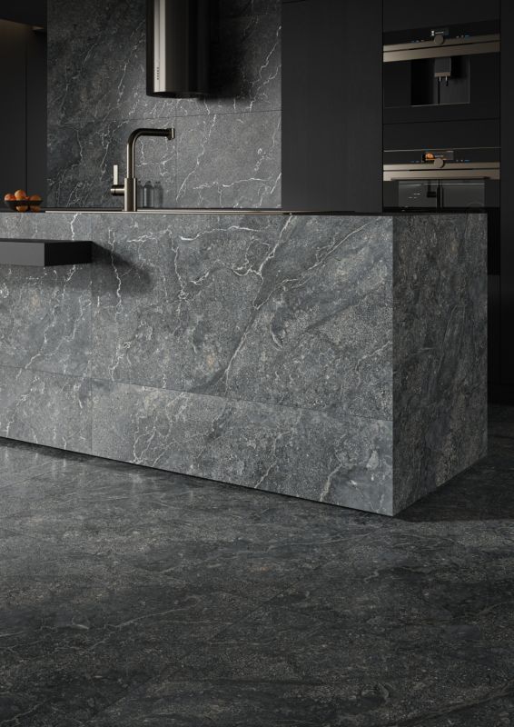 Gres Tile Magma 60 x 120 cm graphite sugar 1,44 m2
