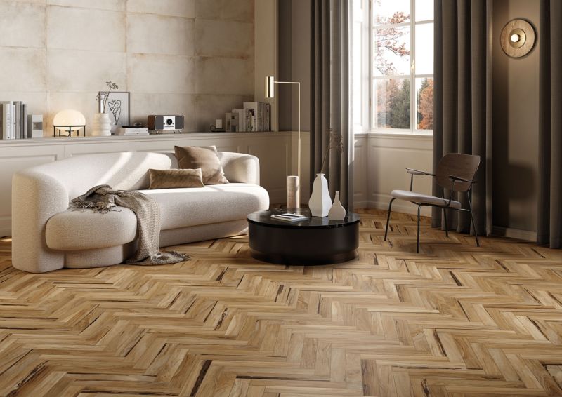 Gres Tiles Sherwood Euroceramika 7,5 x 45 cm oak 0.95 m2