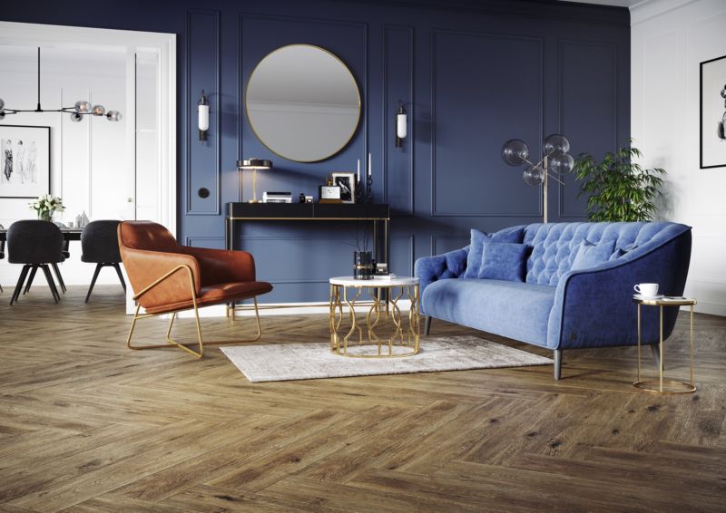 Gres Timber Cersanit 19,8 x 119,8 cm braun 1,19 m2
