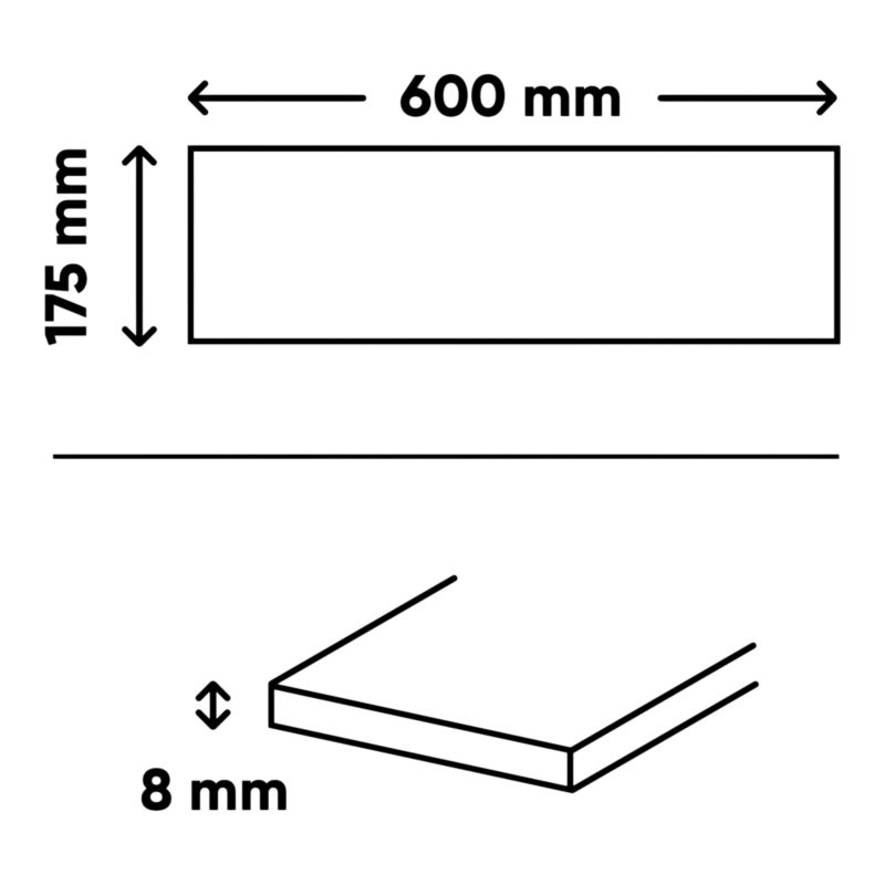 Gres Ute 17,5 x 60 cm grey 1,05 m2