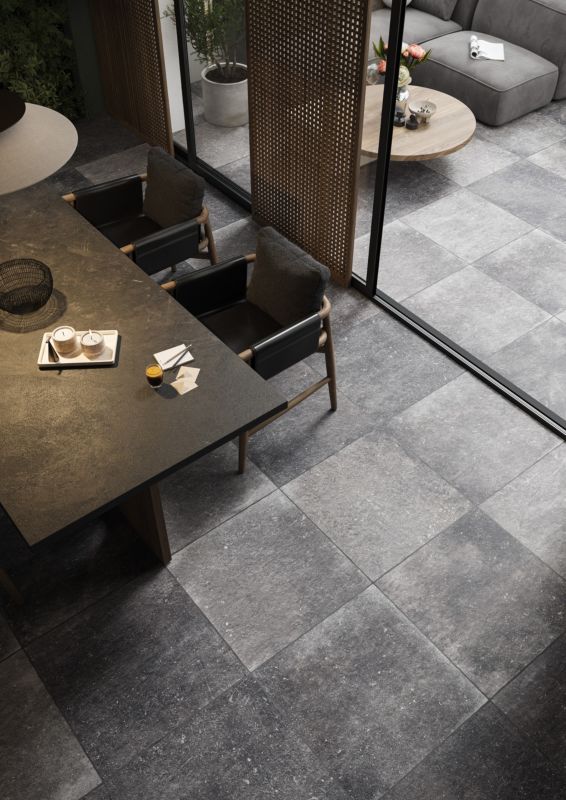 Gres Vulcania graphite naturale 60 x 60 cm 1,44 m2