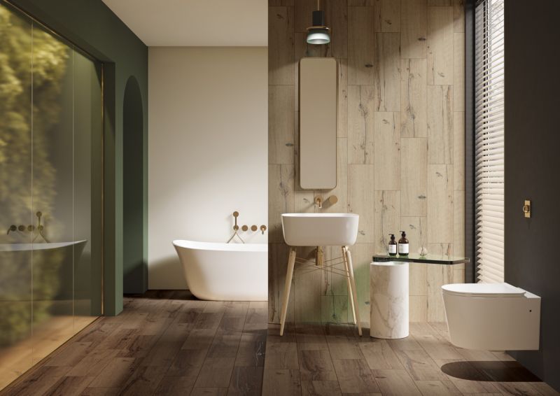 Gres Woodic Paradyż 20 x 60 cm naturale 1,32 m2