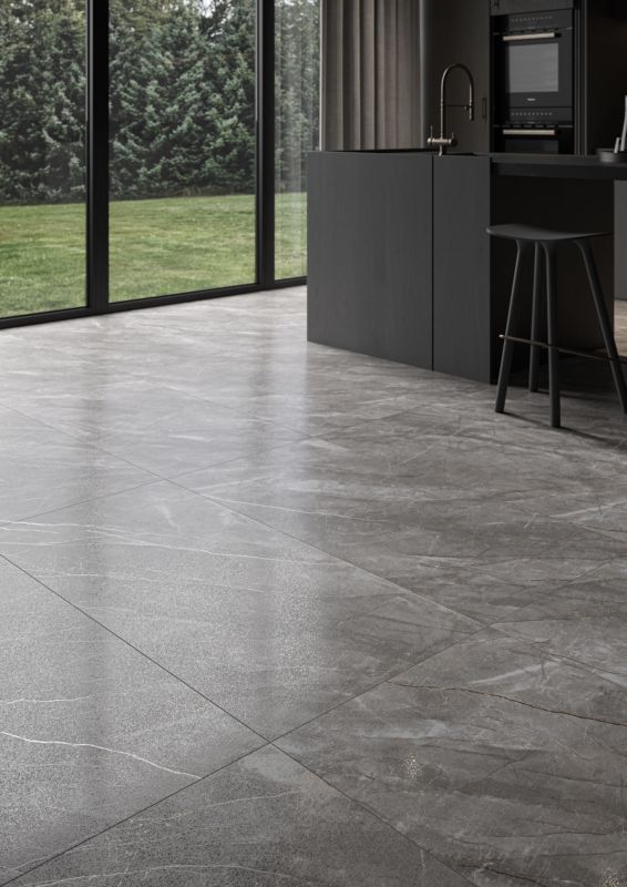 Gres Zoe 60 x 60 cm grey sugar&carving 1,44 m2