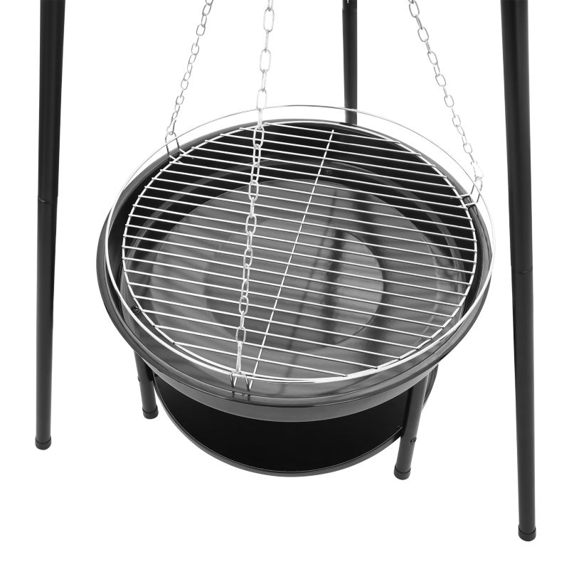 Grill Bauerkraft trójnóg grill wiszący ogniskowy ogrodowy 2w1 1 szt.