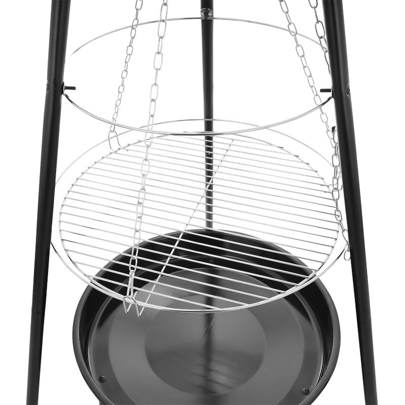 Grill Bauerkraft trójnóg grill wiszący ogniskowy ogrodowy 2w1 1 szt.