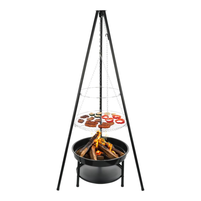 Grill Bauerkraft trójnóg grill wiszący ogniskowy ogrodowy 2w1 1 szt.