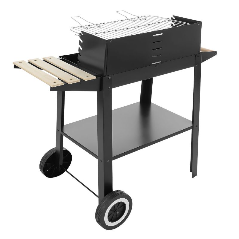 Grill Bauerkraft węglowy ogrodowy na kółkach + akcesoria 1 szt.