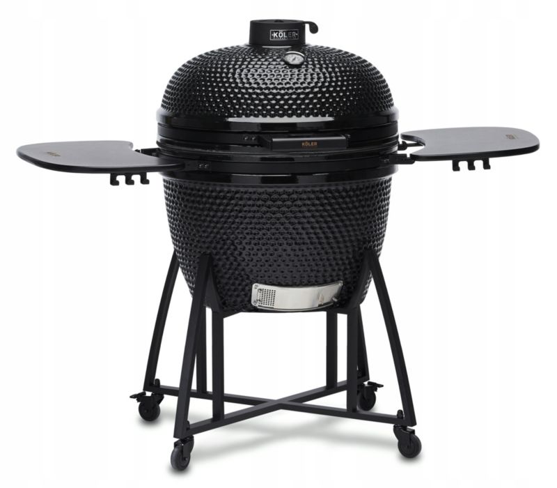 Grill Ceramiczny Węglowy Kamado KOLER EG26 66cm z wózkiem wędzarka