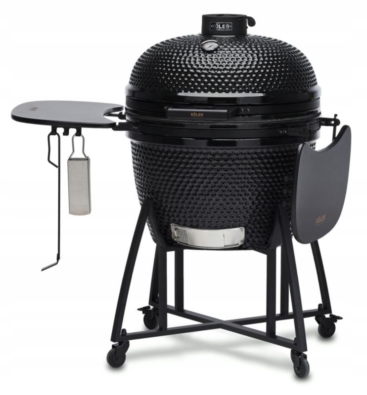 Grill Ceramiczny Węglowy Kamado KOLER EG26 66cm z wózkiem wędzarka