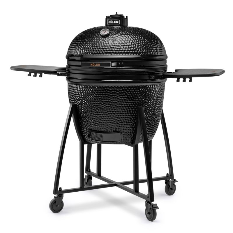 Grill Ceramiczny Węglowy Koler Kamado EG29 Masywny Akcesoria + Wózek 1 szt.
