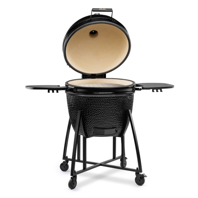 Grill Ceramiczny Węglowy Koler Kamado EG29 Masywny Akcesoria + Wózek 1 szt.