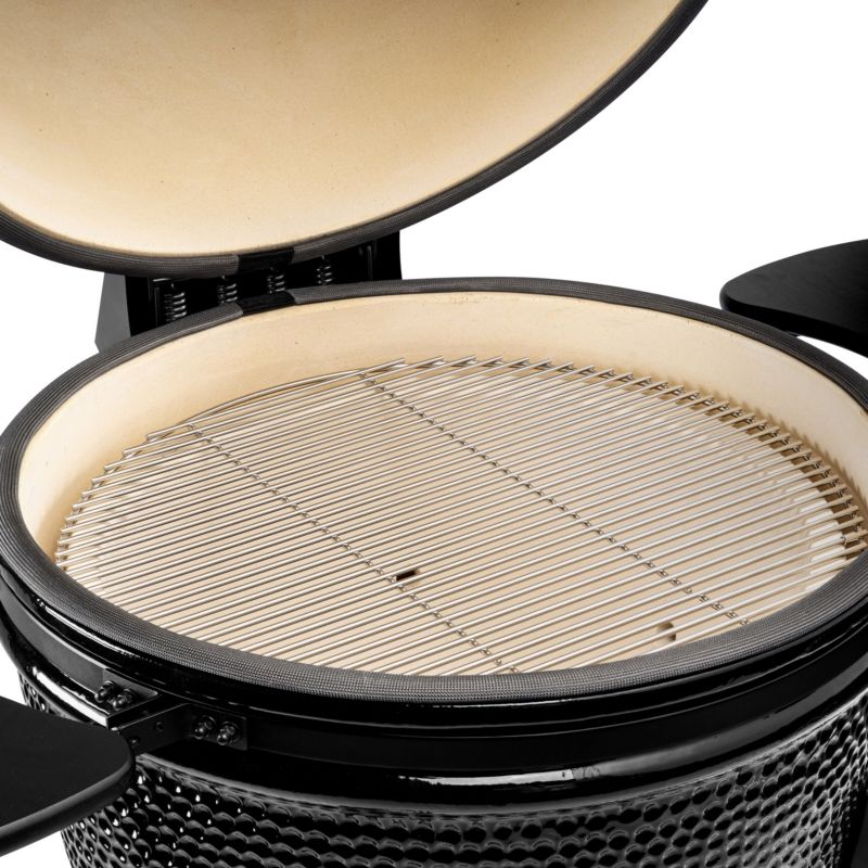 Grill Ceramiczny Węglowy Koler Kamado EG29 Masywny Akcesoria + Wózek 1 szt.