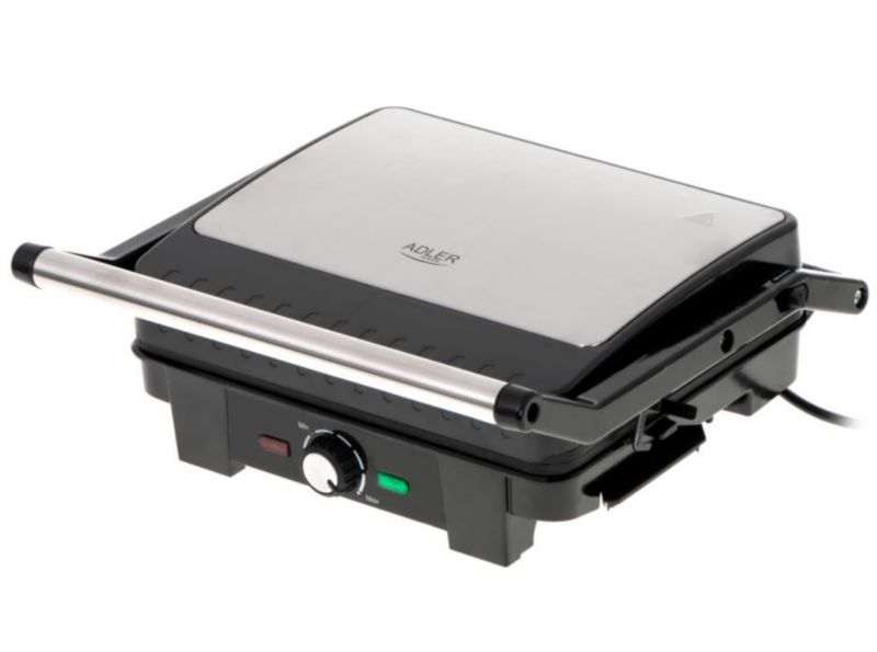 Grill elektryczny ADLER AD 3051 2200 W 29x24 cm 1 szt.