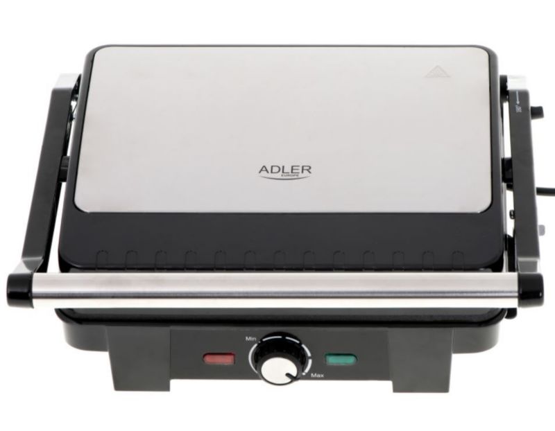 Grill elektryczny ADLER AD 3051 2200 W 29x24 cm 1 szt.