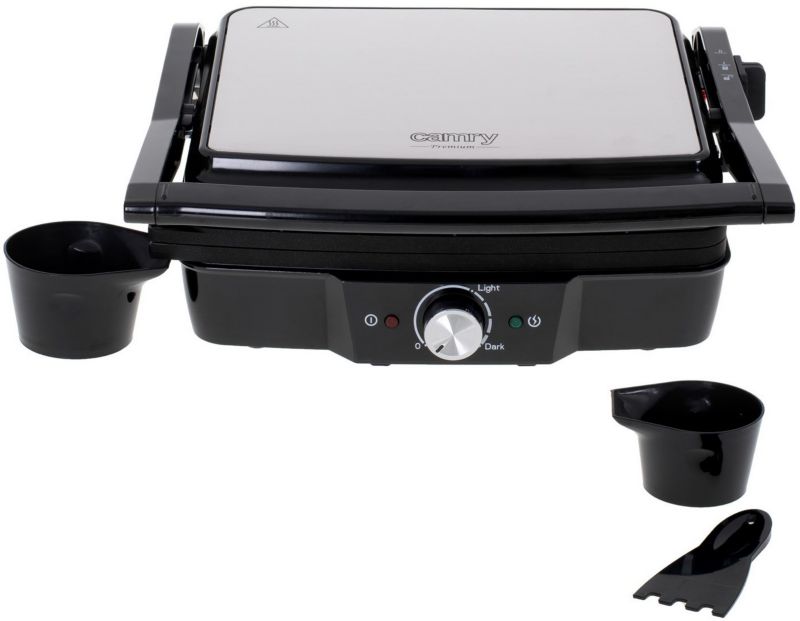 Grill elektryczny CAMRY CR 3053 ADLER 2500 W 33x33x11 cm 1 szt.
