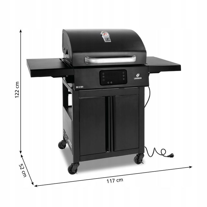 Grill elektryczny Landmann E GRILL 1szt
