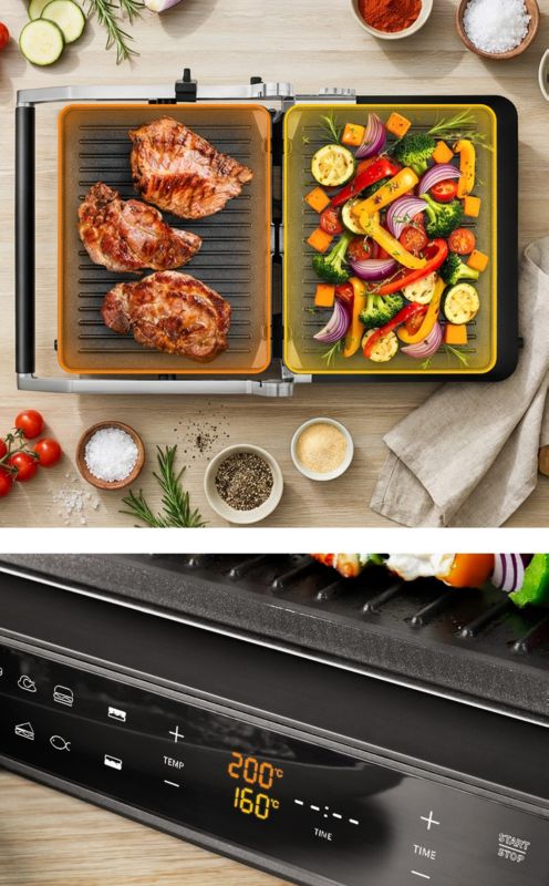Grill elektryczny Mozano Dual Cook 1szt.