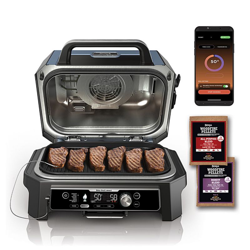 Grill elektryczny Ninja WOODFIRE PRO CONNECT XL OG901EU 1 szt
