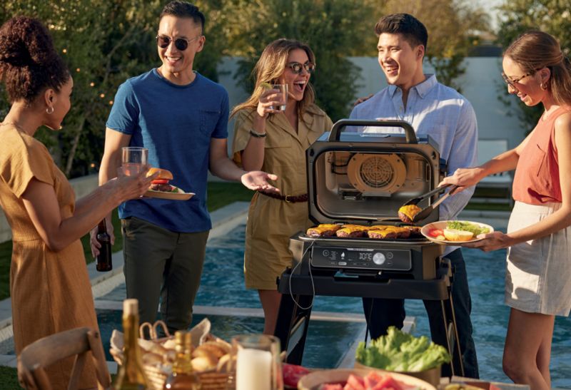 Grill elektryczny Ninja WOODFIRE PRO CONNECT XL OG901EU 1 szt