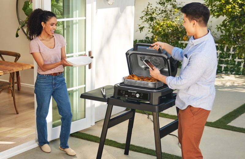Grill elektryczny Ninja WOODFIRE PRO CONNECT XL OG901EU 1 szt