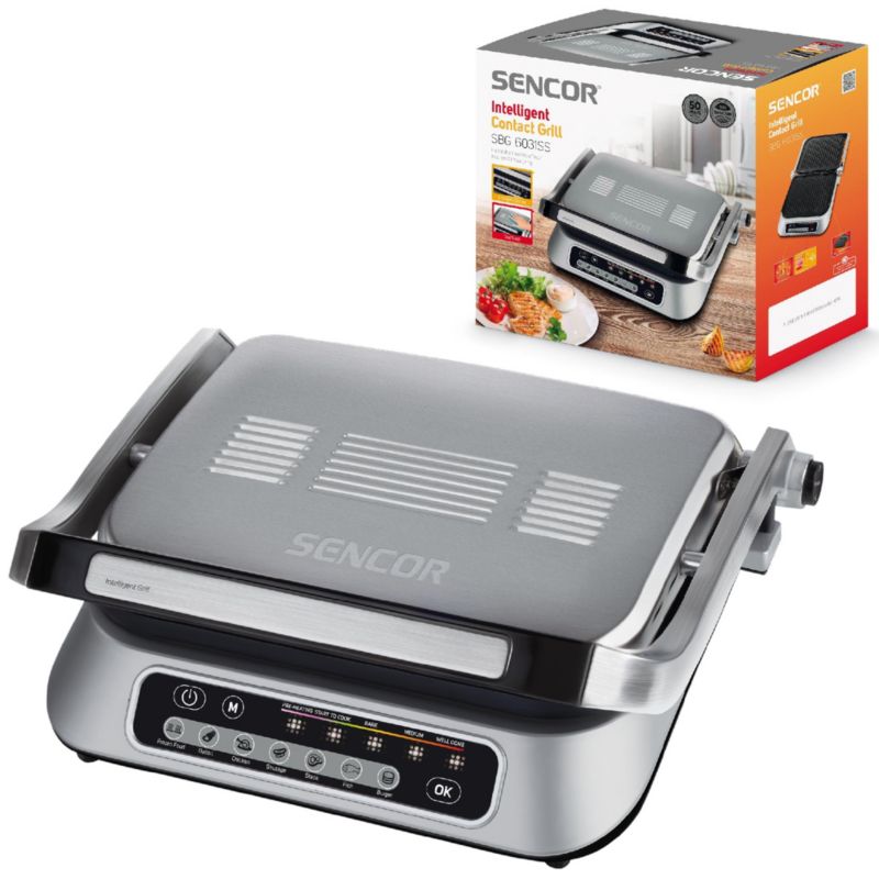 Grill Elektryczny Sencor SBG 6031SS Inteligentny 1szt