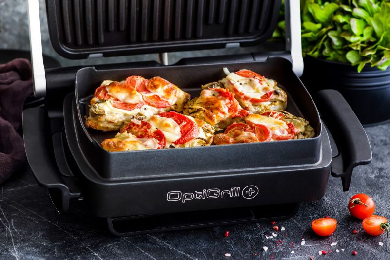 Grill elektryczny TEFAL GC 724D Optigrill+ XL 2000 W 40x20 cm 1 szt.