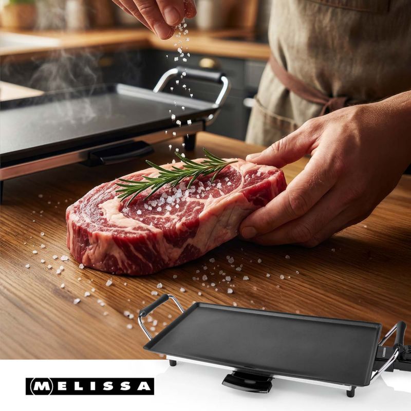 Grill elektryczny Teppanyaki Melissa 16300029 2000 W czarny 1 szt.