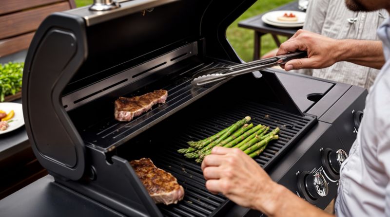 Grill gazowy 4 palniki BOCZNY PRIME3 GGG41 1szt.