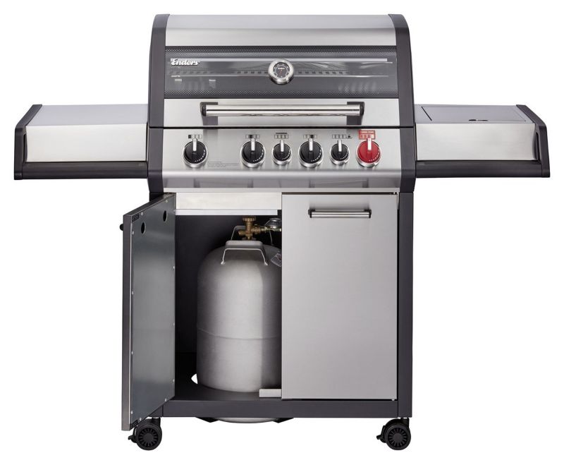 Grill gazowy Enders Monroe PRO 4 SIK Turbo z palnikiem rożna infrared (83783) 1 szt.