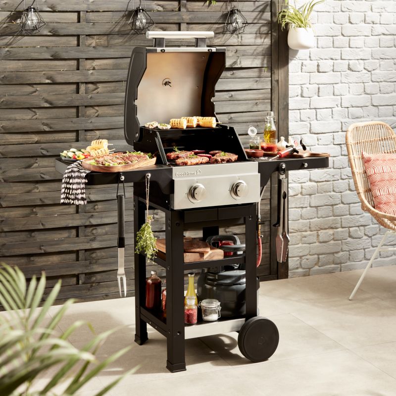 Grill gazowy GoodHome Owsley 2.0 2-palnikowy