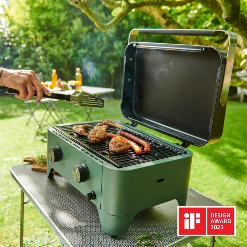 Grill gazowy GoodHome Shelby 2-palnikowy