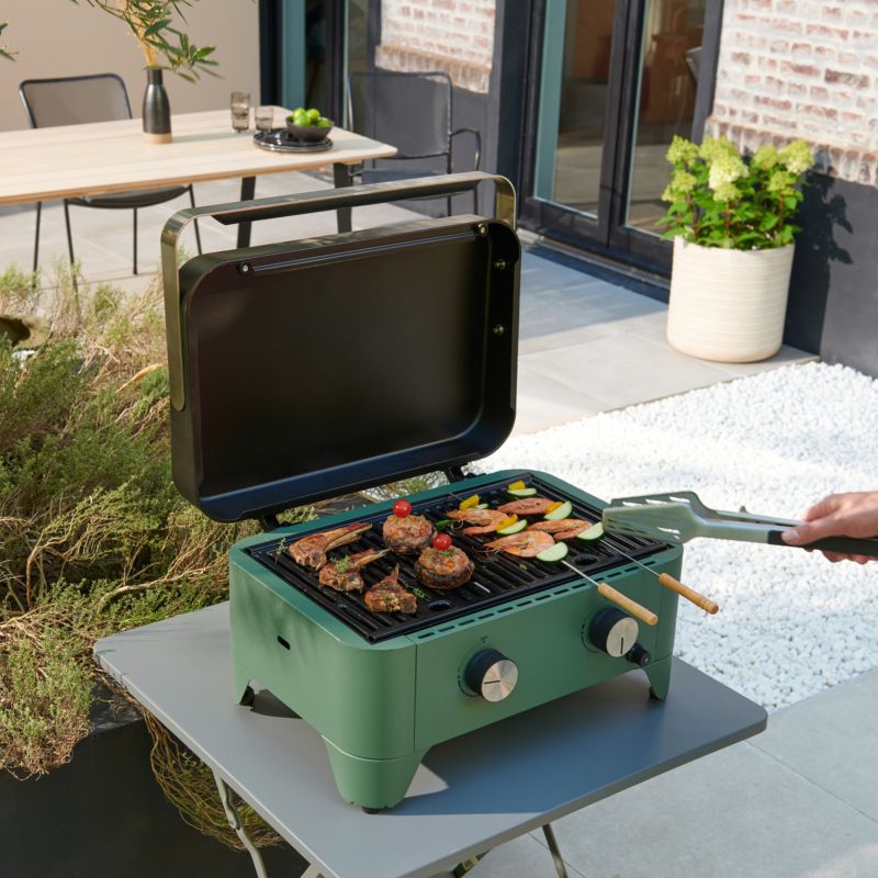 Grill gazowy GoodHome Shelby 2-palnikowy